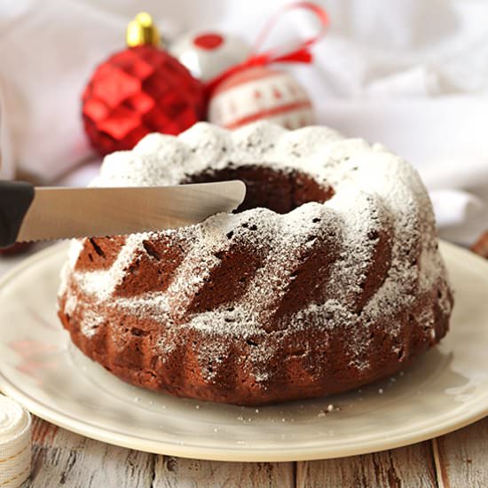 Chestnut & Chocolate Cake