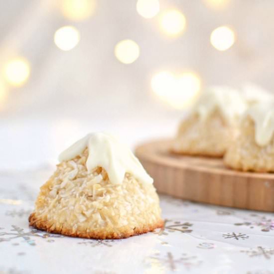 Snow-capped Macaroon Mountains