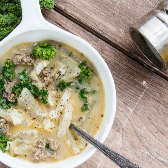 Low Carb Zuppa Toscana