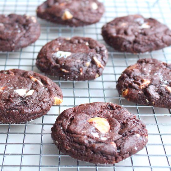 Double Chocolate Espresso Cookies