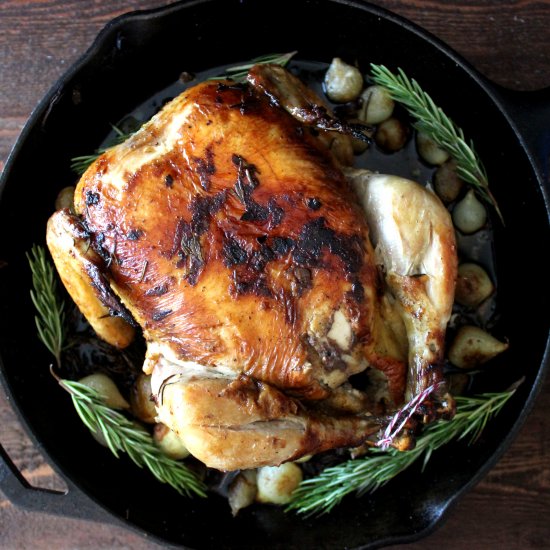 Rosemary Orange Roast Chicken