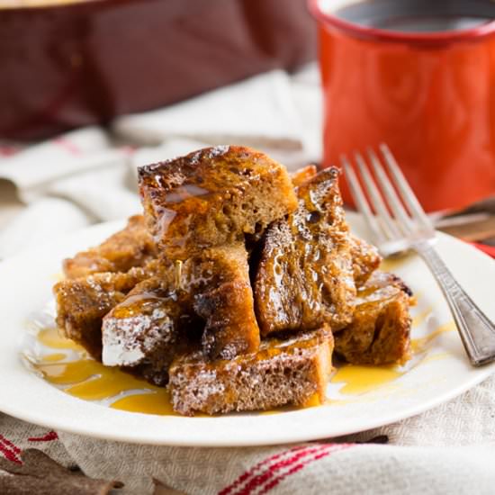 Gingerbread French Toast