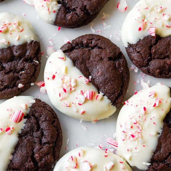 Peppermint Mocha Cookies