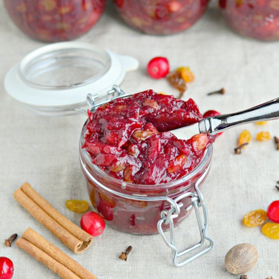 Apple Cranberry Mincemeat