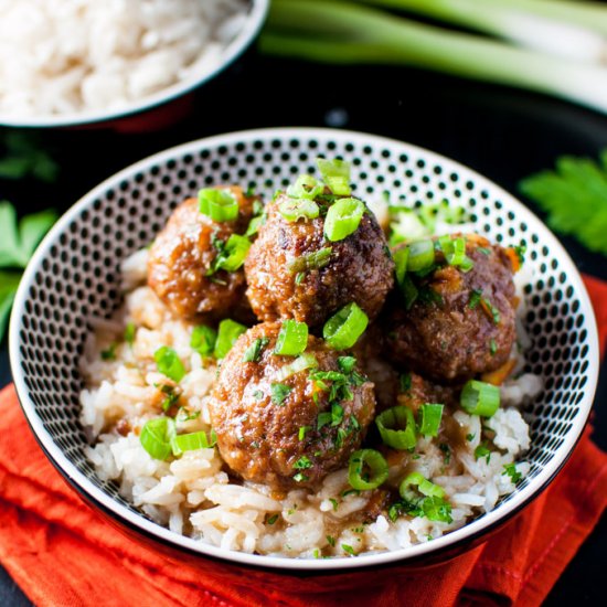 Cranberry and Orange Meatballs