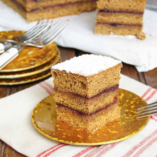 Polish Style Gingerbread Cake