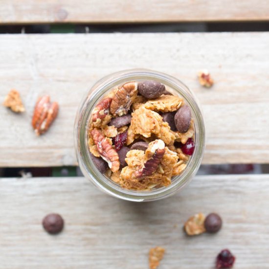 Chocolate Cherry Granola