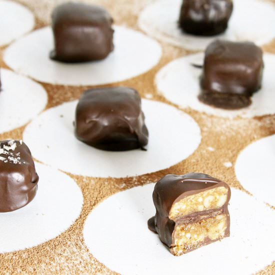 Toffee Nut Caramels (GF, V)