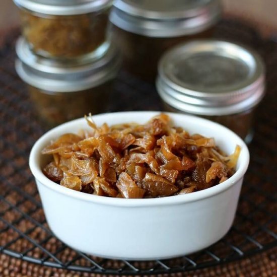 Slow Cooker Caramelized Onions