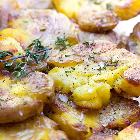 Crispy Smashed Potatoes