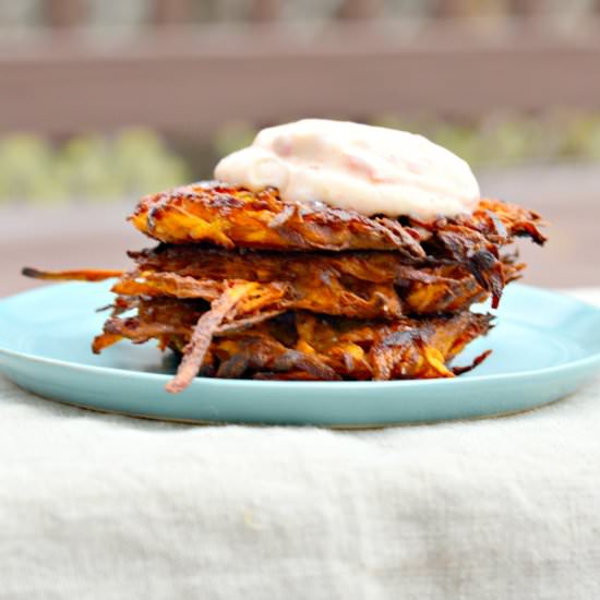 Sweet Potato Latkes