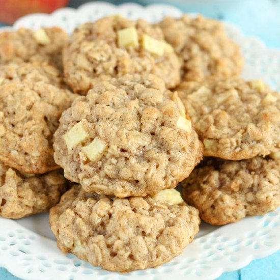 Apple Oatmeal Cookies