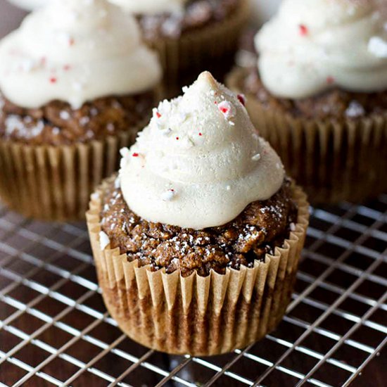 Healthy Gingerbread Muffins