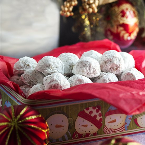 Pecan Snowball Cookies