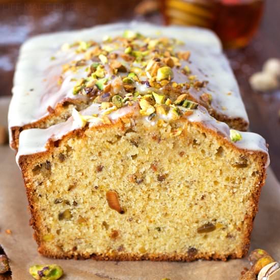 Pistachio Pound Cake