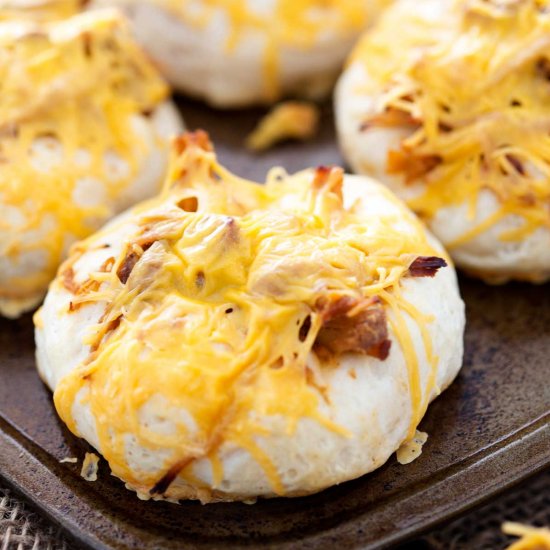 Cheesy BBQ Pork Cups