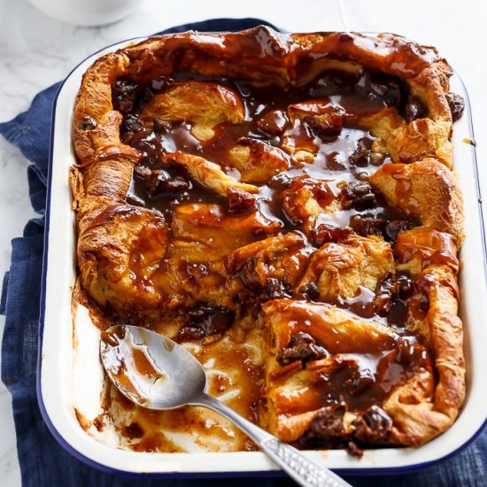 Sticky Date French Toast Bake