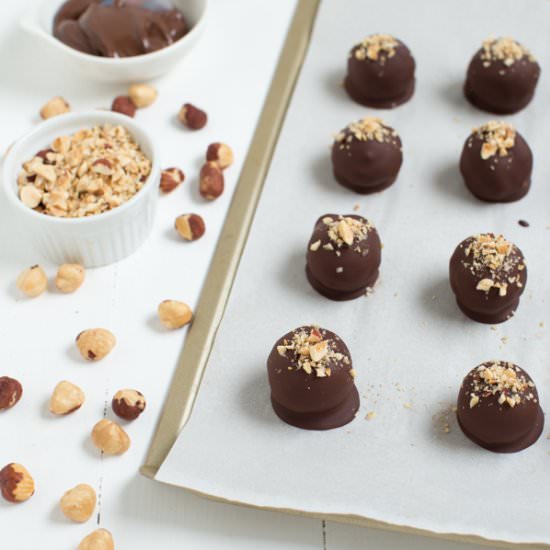 Chocolate Hazelnut Truffles