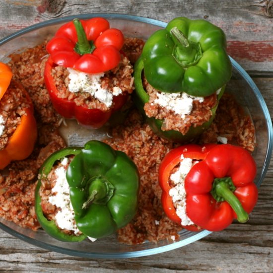 Greek Stuffed Peppers