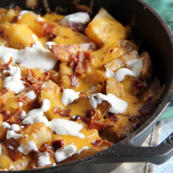 Skillet Loaded Fries