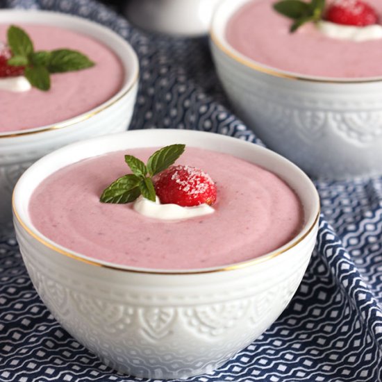 Chilled Cranberry Soup