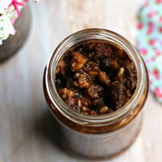 Date, Apple and Walnut Mincemeat