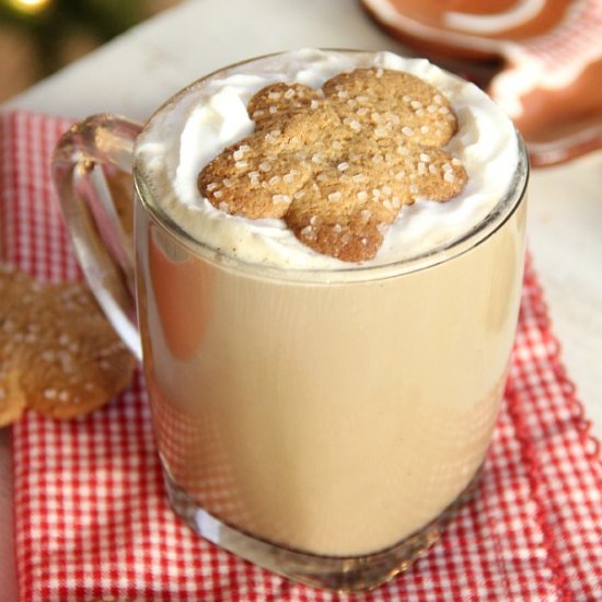 Homemade Gingerbread Latte