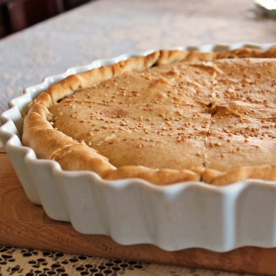 Homemade Phyllo Cheese Pie