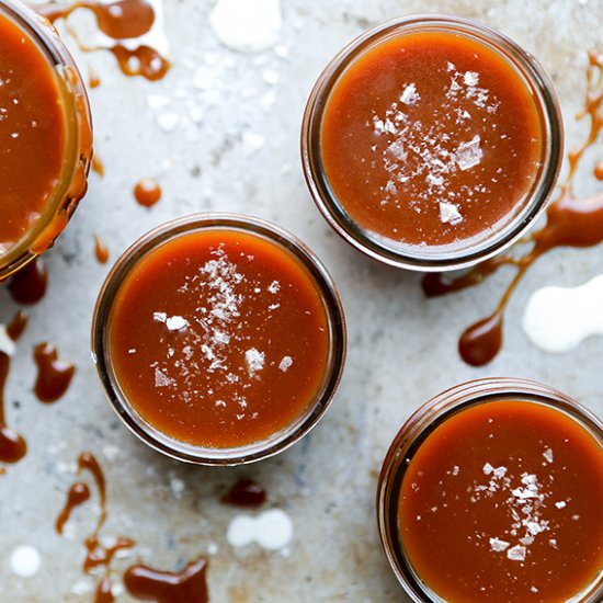 Eggnog Caramel Sauce