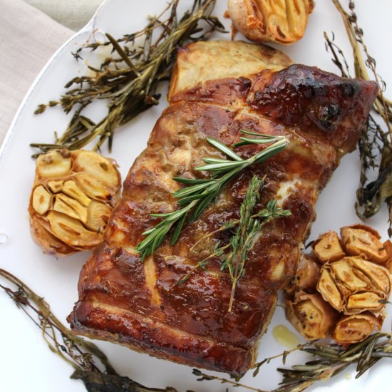 Greek Festive Pork Loin