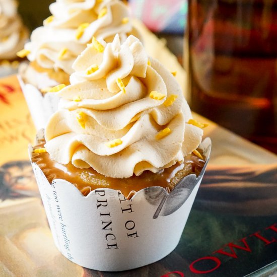 Harry Potter Butterbeer Cupcakes