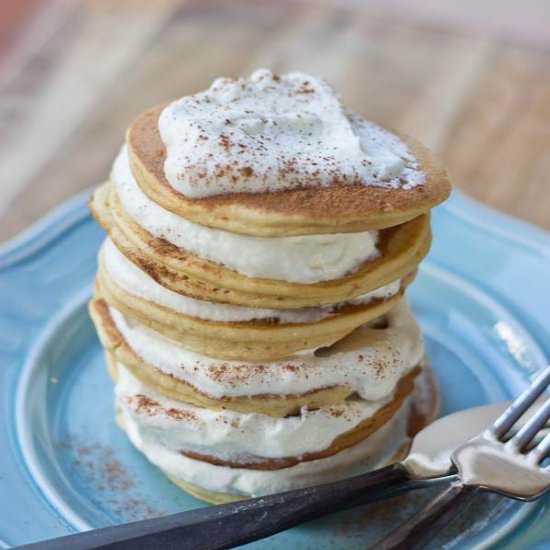 Eggnog Pancakes