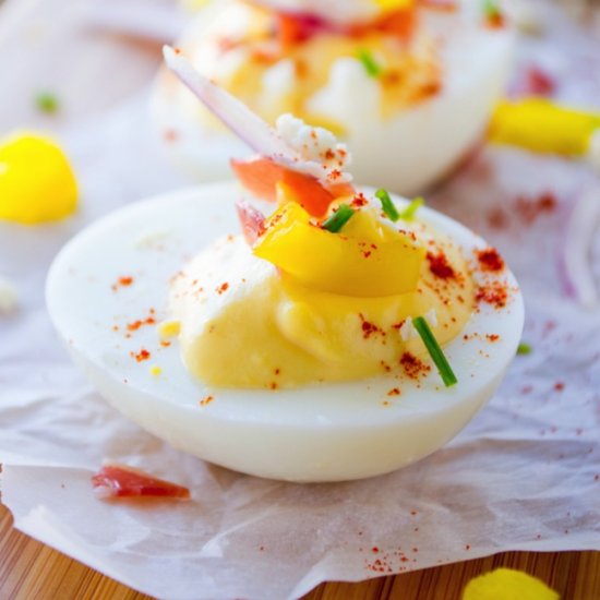 Fancy Deviled Eggs