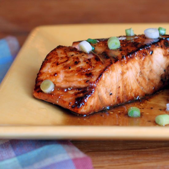 Bourbon Maple Salmon