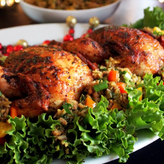 Creole Cornish Hens