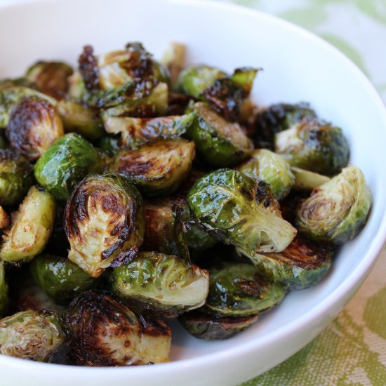 Roasted Balsamic Brussel Sprouts