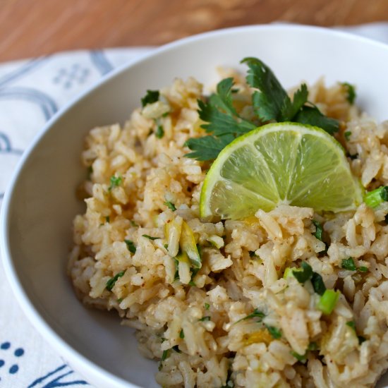 Cilantro & Lime Brown Rice