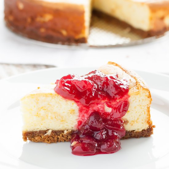 Christmas Ricotta Cheesecake