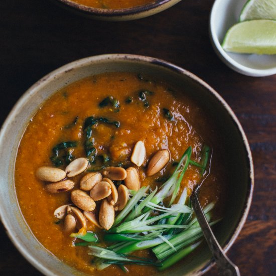 Sweet Potato and Peanut Stew