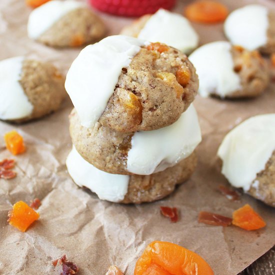 Prosciutto & Apricot Cookies