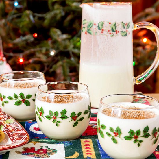 Orange Spice Eggnog