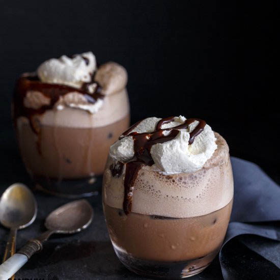 Homemade Mocha Frappuccino