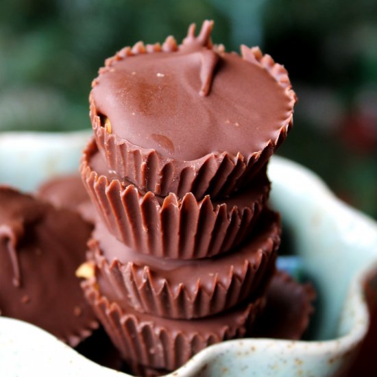 Homemade “Peanut Butter” Cups