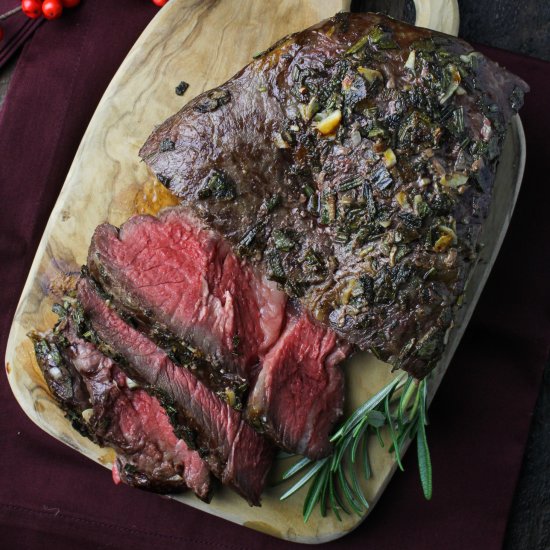 Herb-Crusted Roast Beef