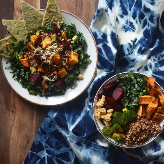 Vegan Quinoa Buddha Bowl