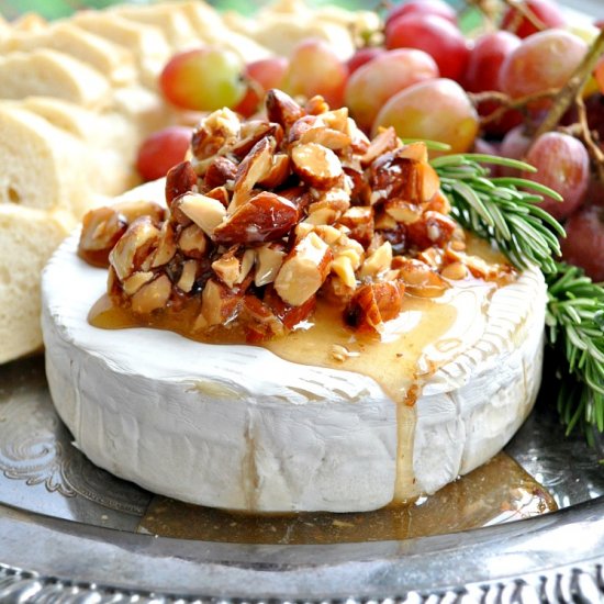 Honey Almond Baked Brie