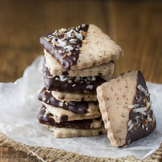 Coconut Straciatella Cookies