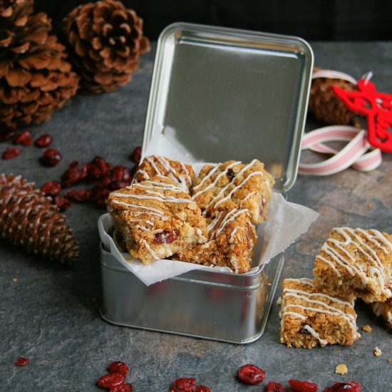 Cranberry & White Choc Crunchies