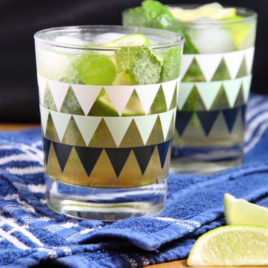 Coconut Water Mojitos