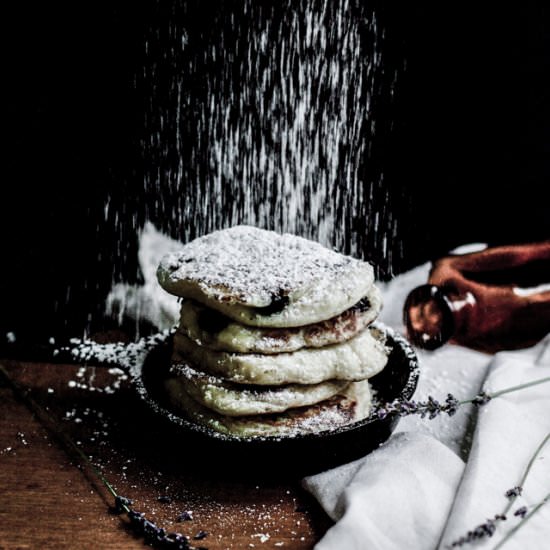 Berry Lavender Buttermilk Pancakes